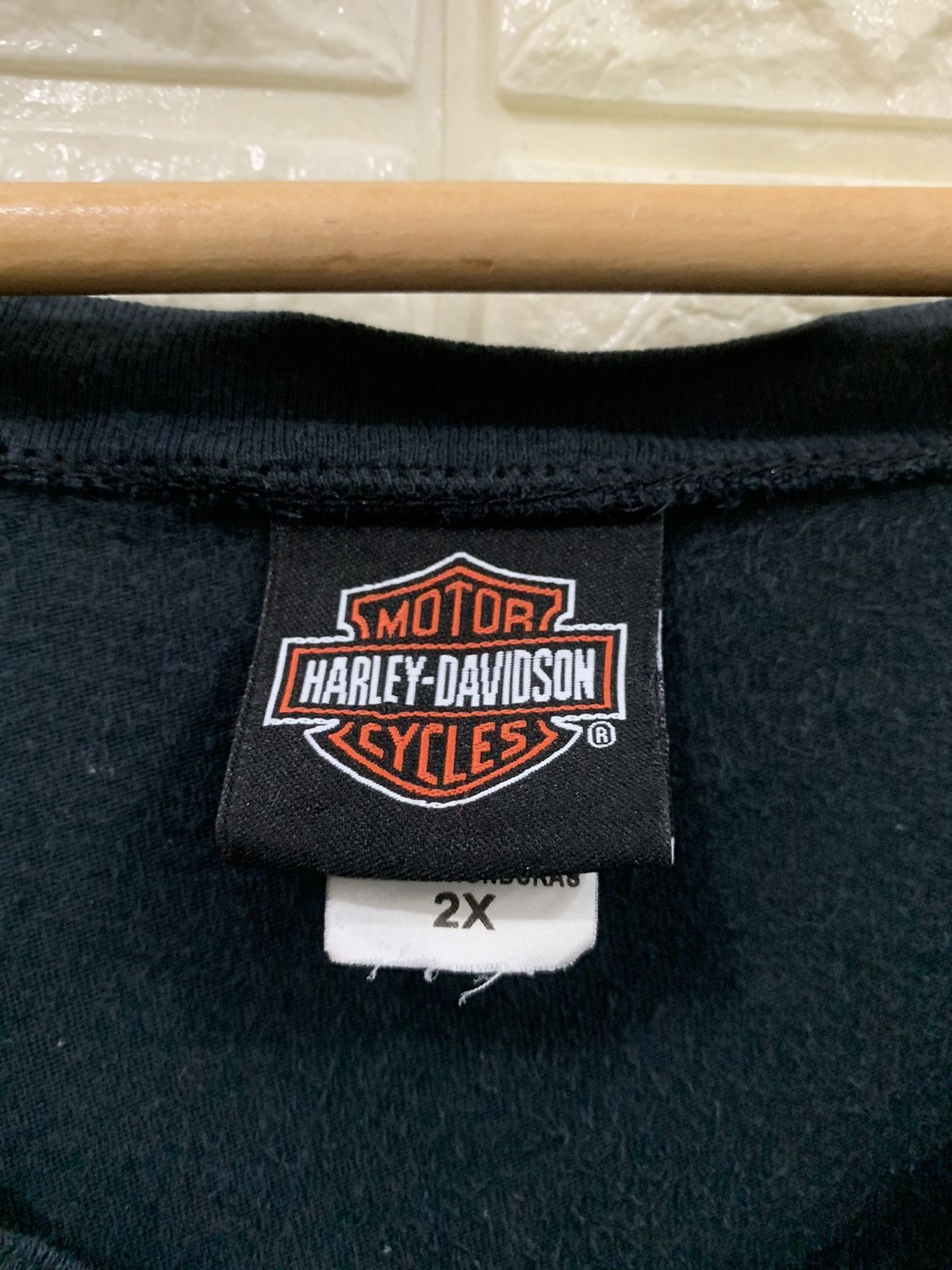 Harley Davidson × Vintage Vintage Harley Davidson Women’s Tee Size L / US 10 / IT 46 - 6 Thumbnail