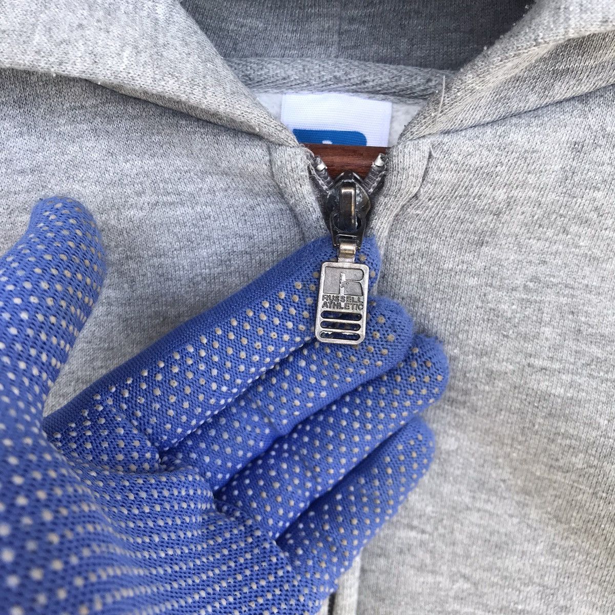 Russell Athletic × Vintage RARE Vintage 00’s Russell Athletic sydney plain hoodie XXL Size US XXL / EU 58 / 5 - 6 Thumbnail