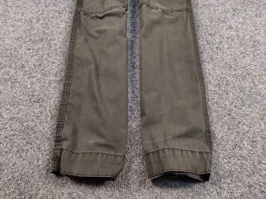 Japanese Brand Vintage Cargo Pants Travis Scott Japan Zip Pocket Olive Size US 33 - 4 Thumbnail