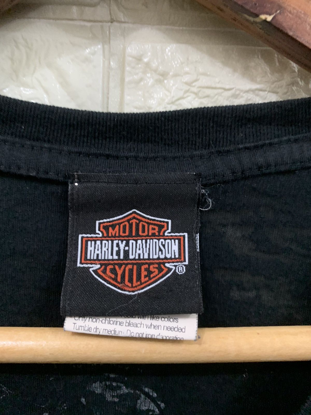 Harley Davidson × Vintage Vintage Harley Davidson Women’s Tee Size L / US 10 / IT 46 - 6 Thumbnail