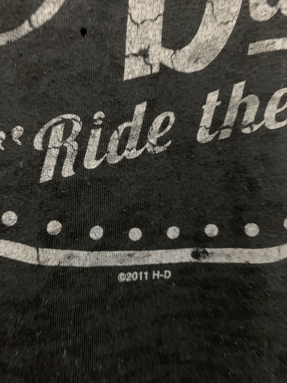 Harley Davidson × Vintage Vintage Harley Davidson Women’s Tee Size L / US 10 / IT 46 - 5 Thumbnail