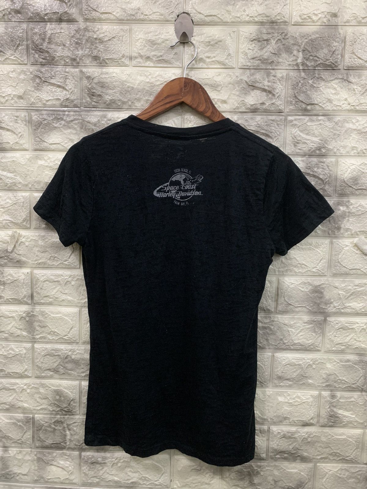 Harley Davidson × Vintage Vintage Harley Davidson Women’s Tee Size L / US 10 / IT 46 - 3 Thumbnail