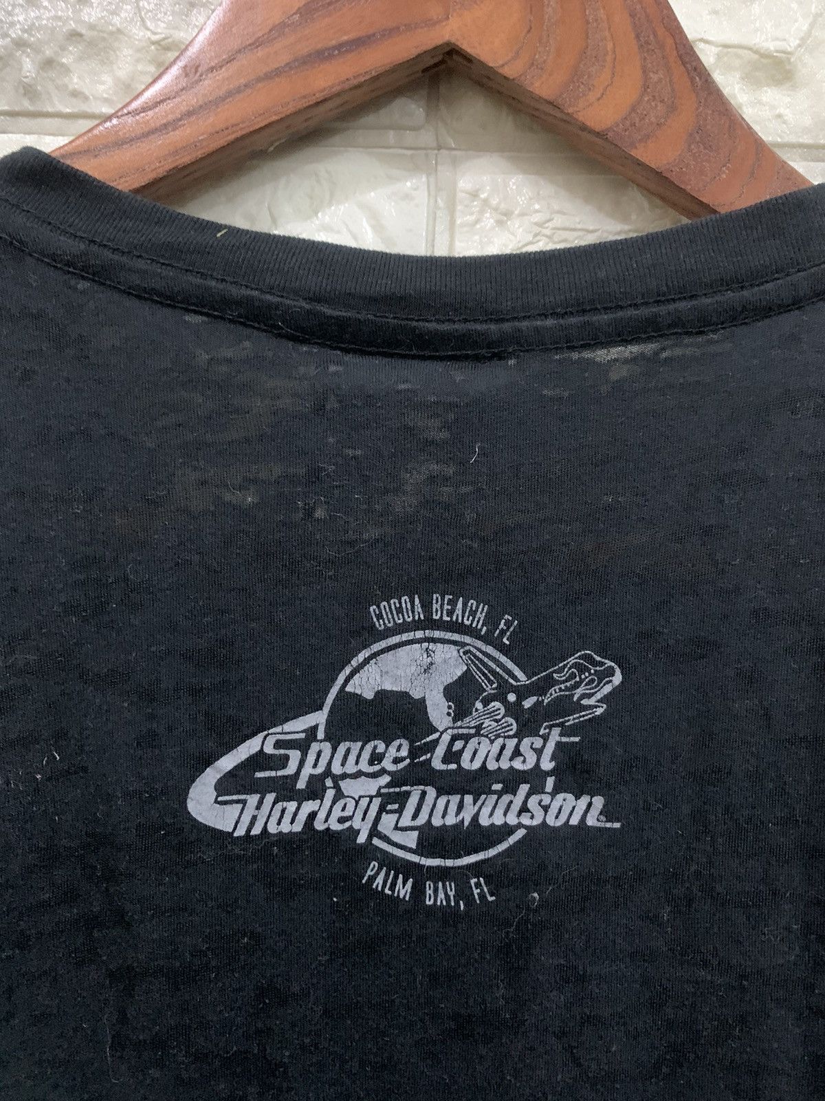 Harley Davidson × Vintage Vintage Harley Davidson Women’s Tee Size L / US 10 / IT 46 - 4 Thumbnail