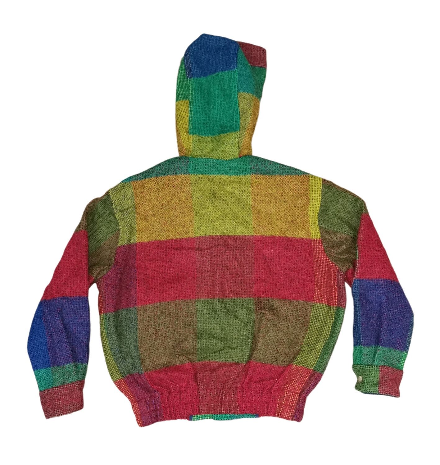 Japanese Brand New Yorker Wool Colorblock Hoodie Bomber Jacket Size US S / EU 44-46 / 1 - 6 Thumbnail