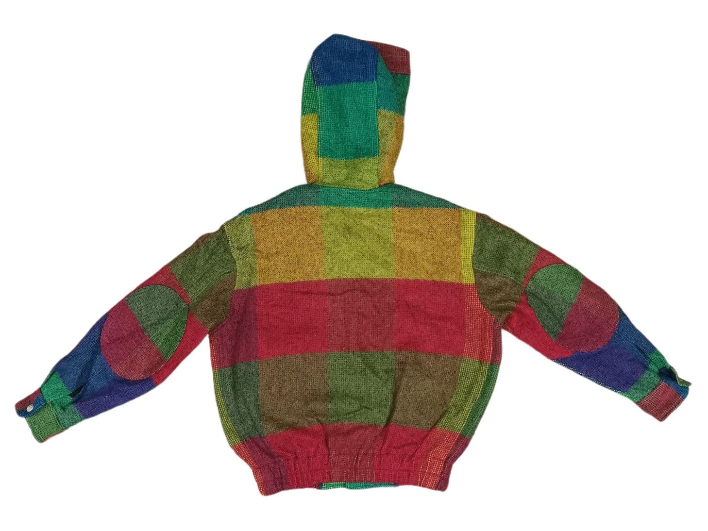 Japanese Brand New Yorker Wool Colorblock Hoodie Bomber Jacket Size US S / EU 44-46 / 1 - 5 Thumbnail