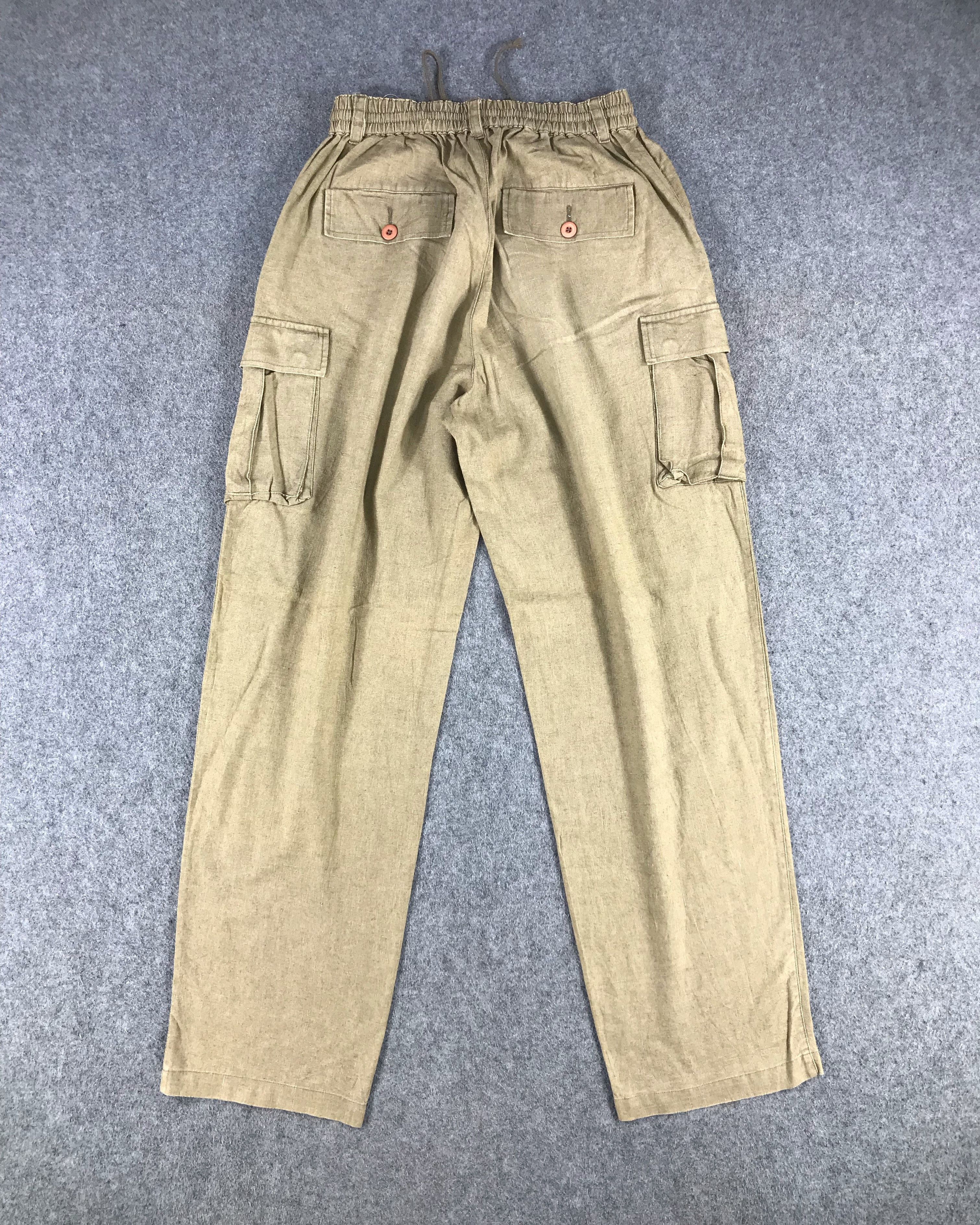 Japanese Brand Parachute Cargo Pants Multipocket Tactical Trousers -J1933 Size US 27 - 2 Thumbnail