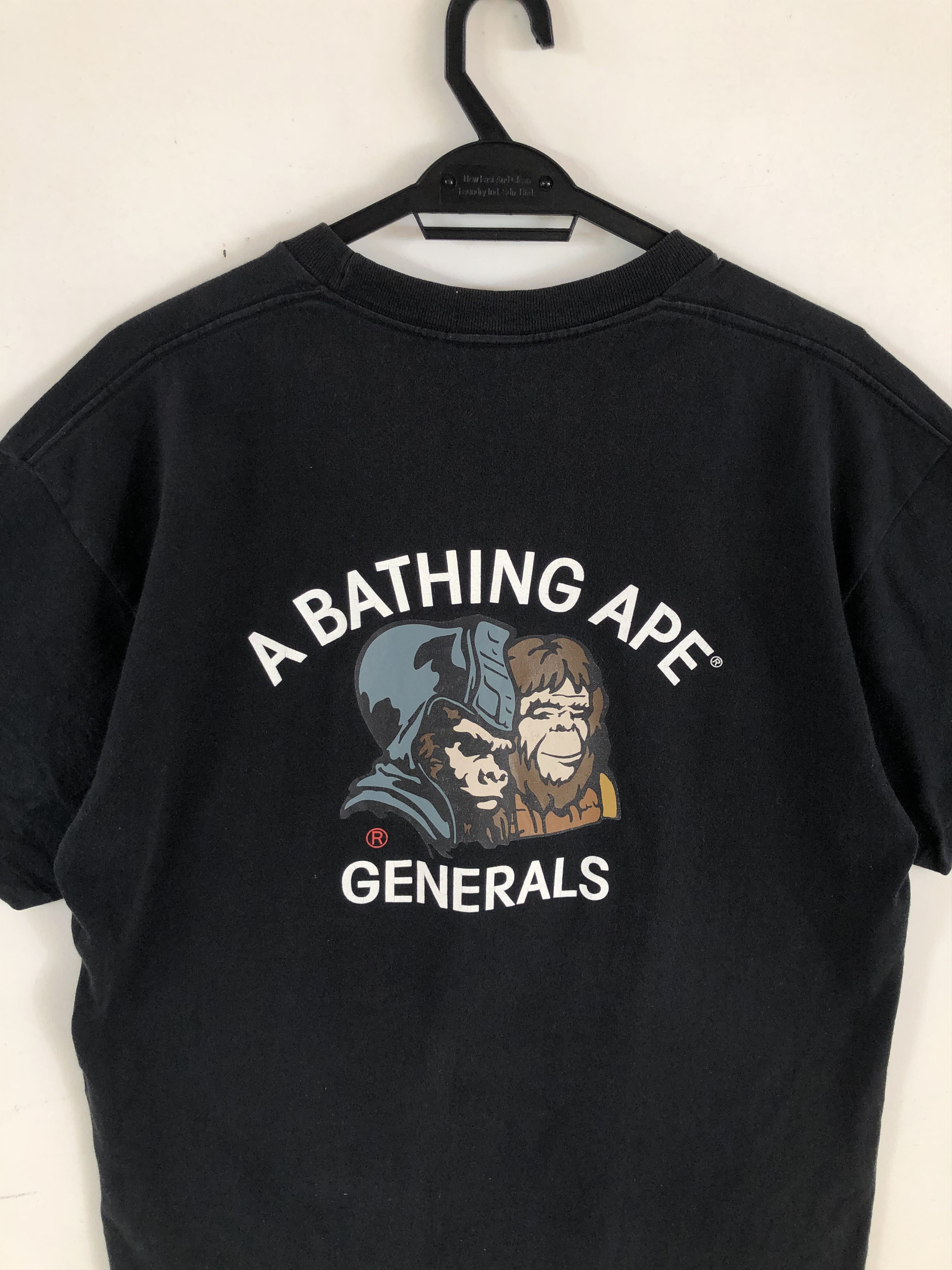 Bape BAPE GENERALS BIG BACKHIT SINGLE STITCH SHIRT Size US L / EU 52-54 / 3 - 6 Thumbnail