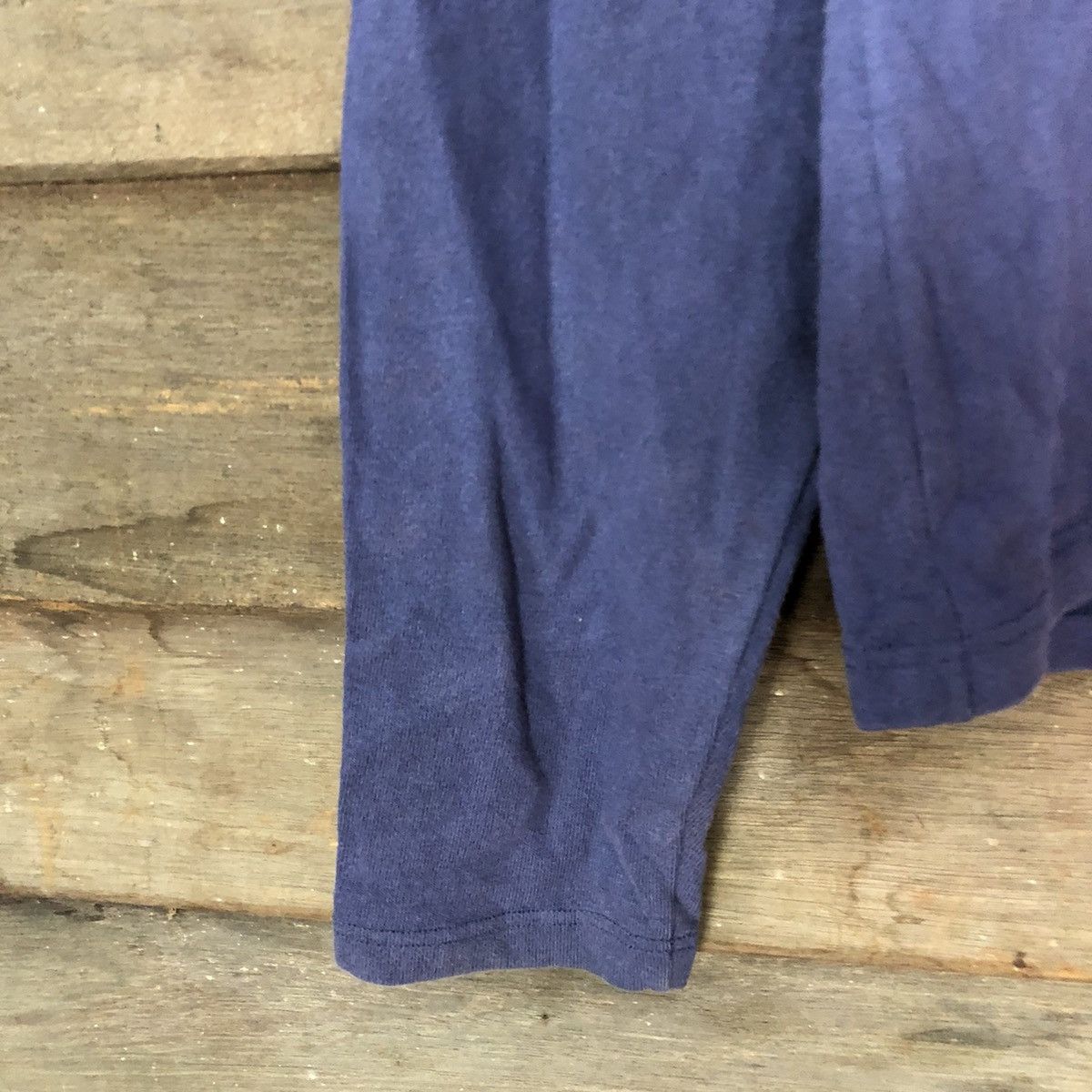 Paul Smith Paul Smith Blue distressed crop top Sweatshirt #3913 Size M / US 6-8 / IT 42-44 - 6 Thumbnail