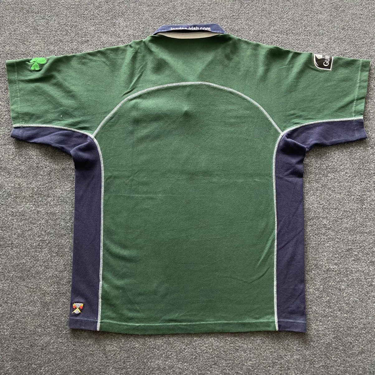 Canterbury of New Zealand × Vintage Canterburry of New Zealand London Irish Rugby jersey Size US L / EU 52-54 / 3 - 6 Thumbnail