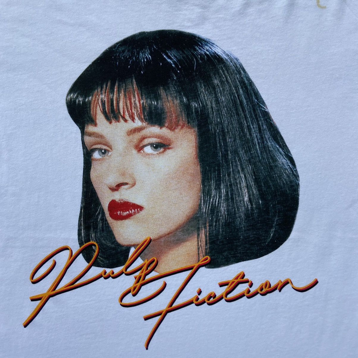 Vintage Pulp Fiction American Crime Movie Tshirt Size US M / EU 48-50 / 2 - 2 Thumbnail