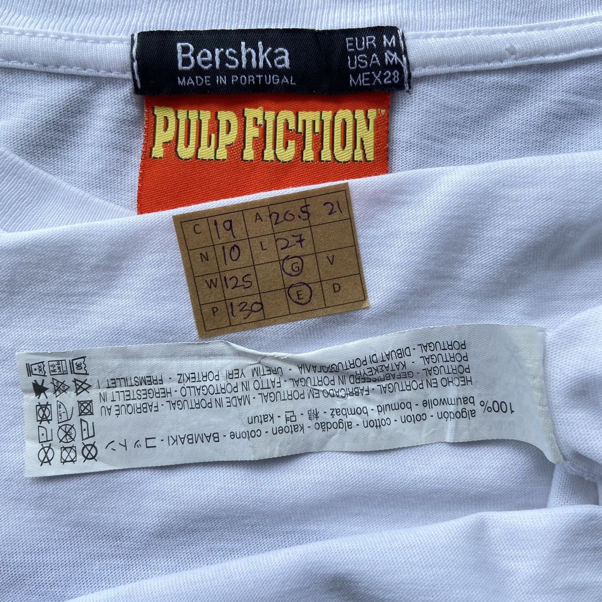 Vintage Pulp Fiction American Crime Movie Tshirt Size US M / EU 48-50 / 2 - 3 Thumbnail
