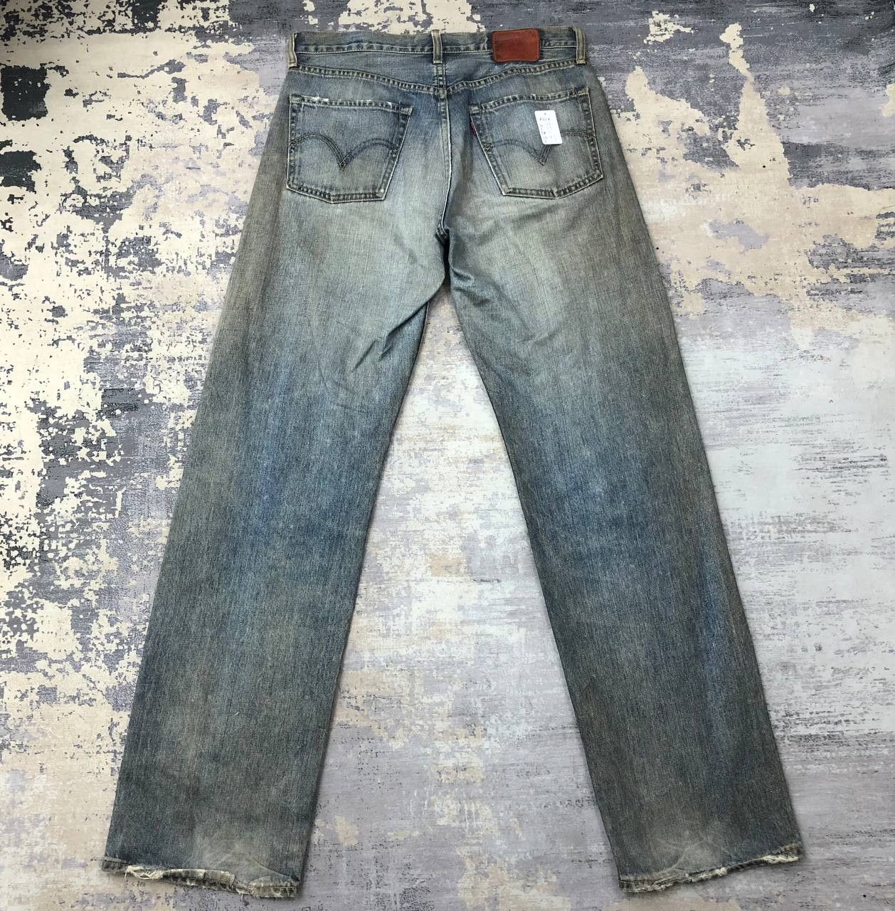 Levi's P654 VTG LEVI'S DENIM DISTRESSED JEANS Size US 32 / EU 48 - 2 Thumbnail