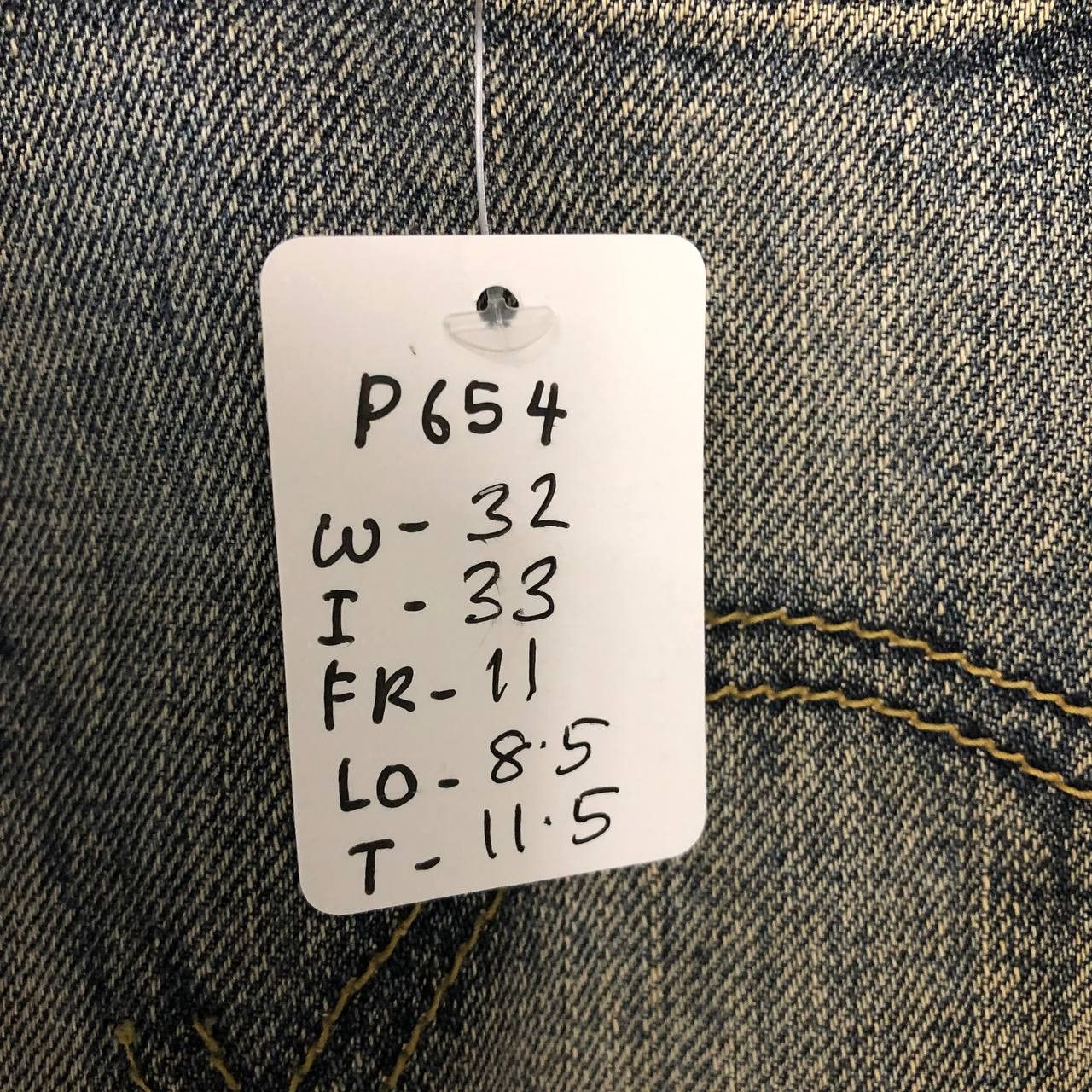 Levi's P654 VTG LEVI'S DENIM DISTRESSED JEANS Size US 32 / EU 48 - 12 Thumbnail