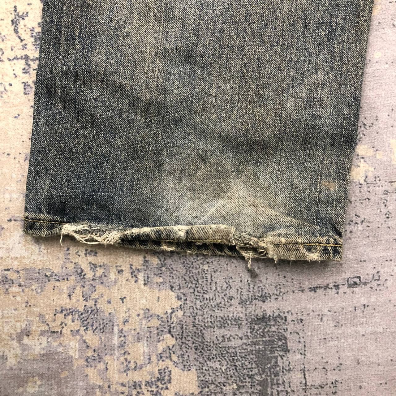 Levi's P654 VTG LEVI'S DENIM DISTRESSED JEANS Size US 32 / EU 48 - 8 Thumbnail