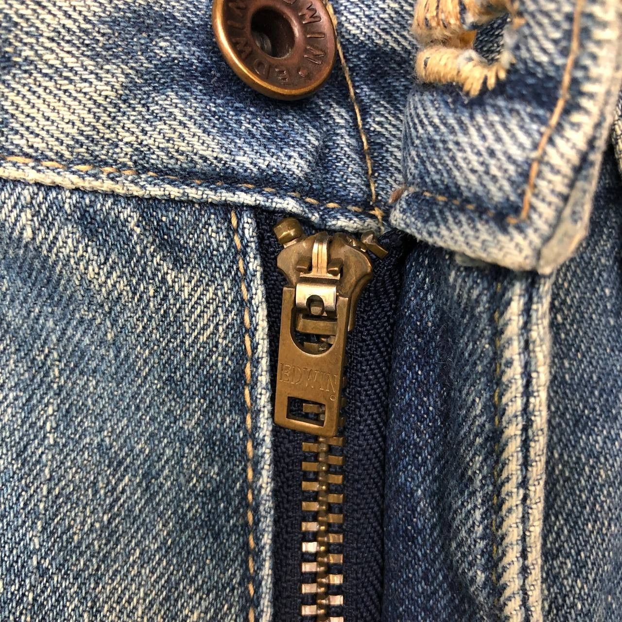 Edwin P653 EDWIN VTG SELVEDGE JAPAN DENIM Size US 32 / EU 48 - 8 Thumbnail