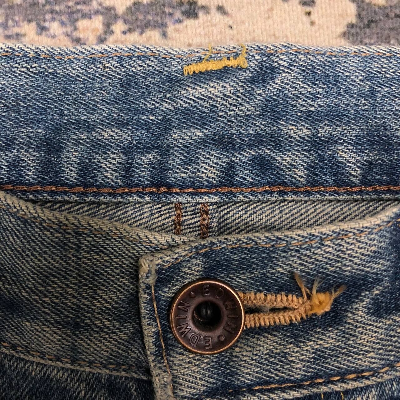 Edwin P653 EDWIN VTG SELVEDGE JAPAN DENIM Size US 32 / EU 48 - 6 Thumbnail
