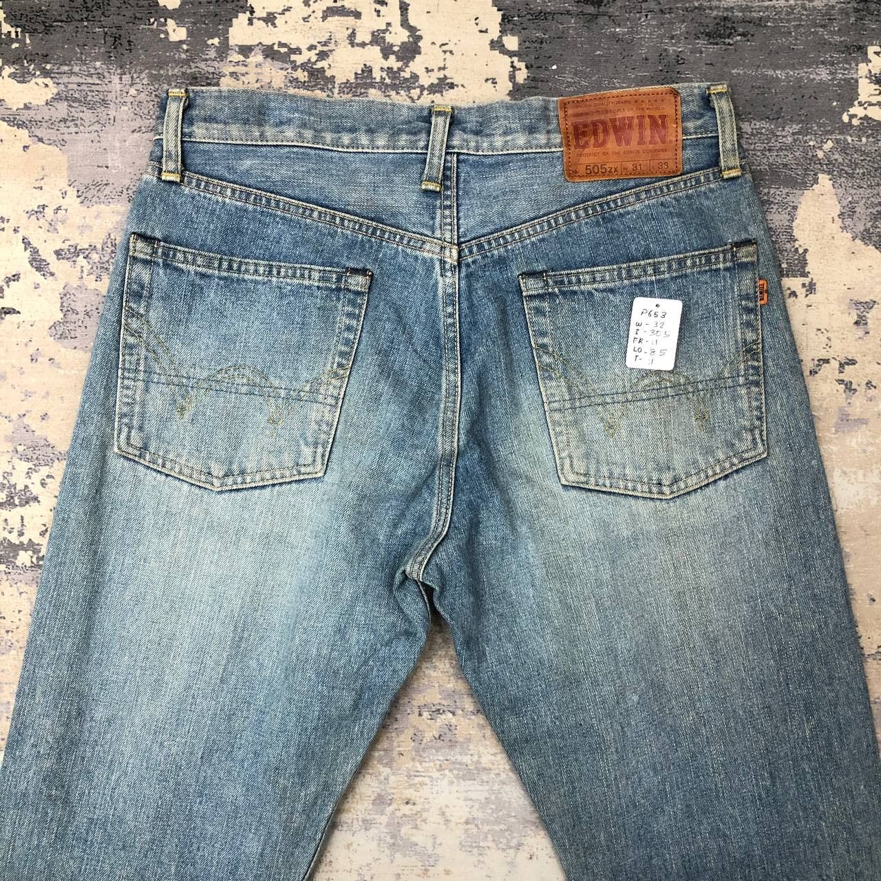 Edwin P653 EDWIN VTG SELVEDGE JAPAN DENIM Size US 32 / EU 48 - 4 Thumbnail