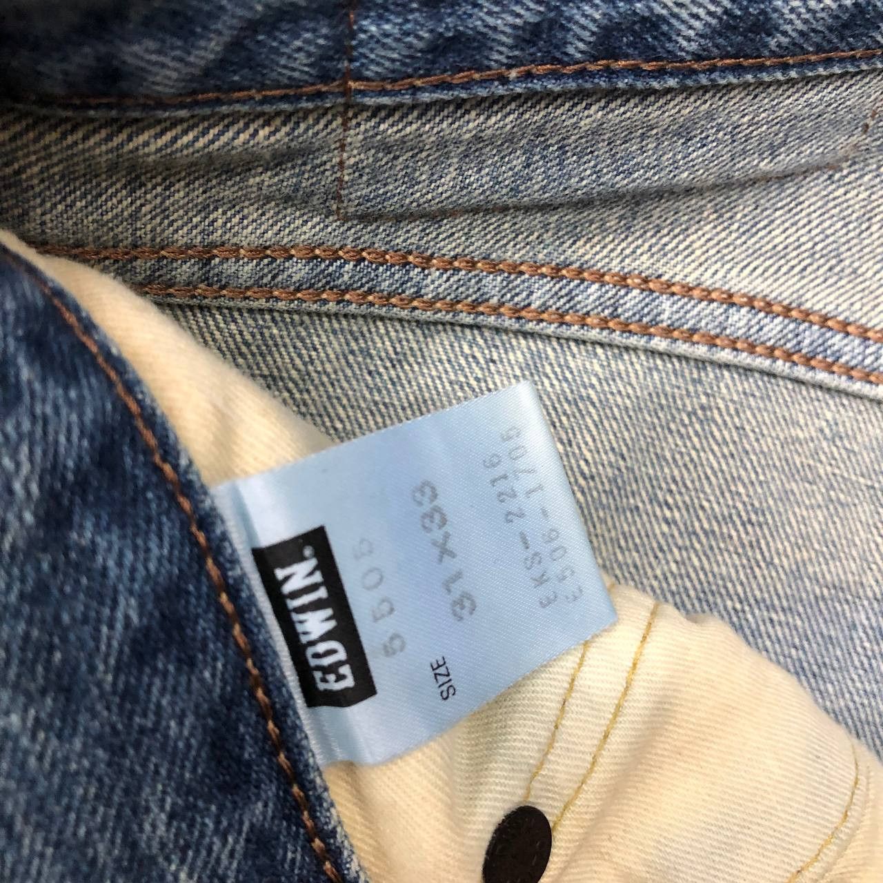 Edwin P653 EDWIN VTG SELVEDGE JAPAN DENIM Size US 32 / EU 48 - 9 Thumbnail