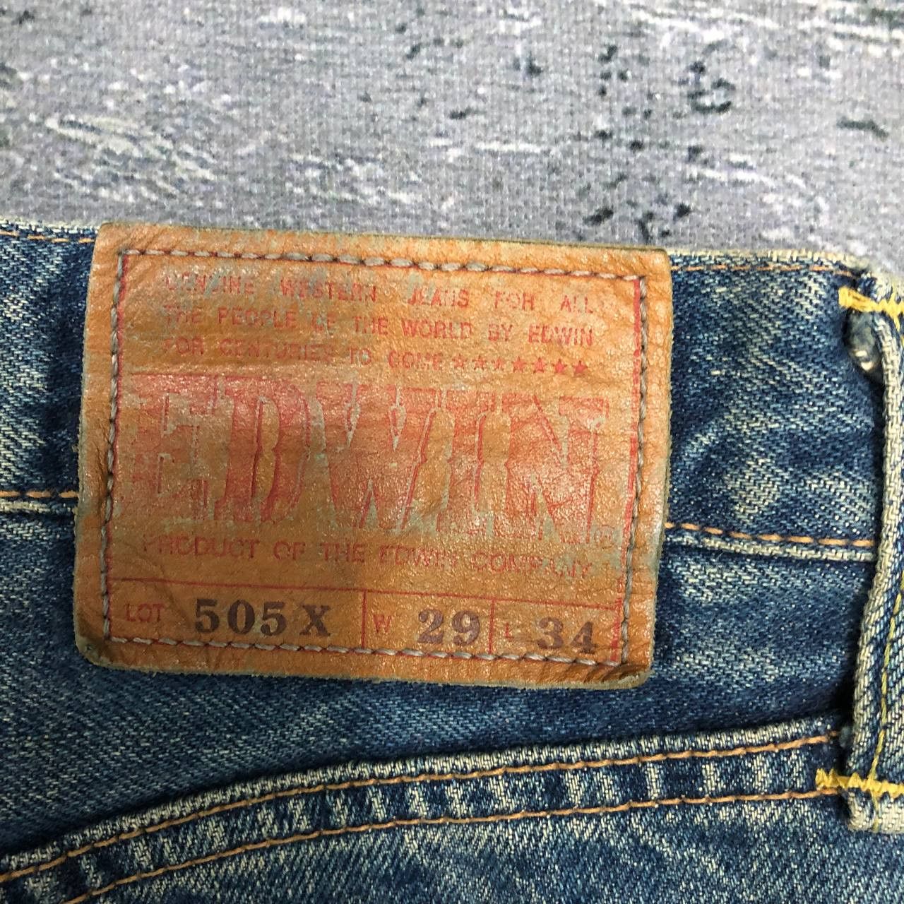 Edwin P647 VTG EDWIN SELVEDGE JAPAN DENIM Size US 30 / EU 46 - 5 Thumbnail