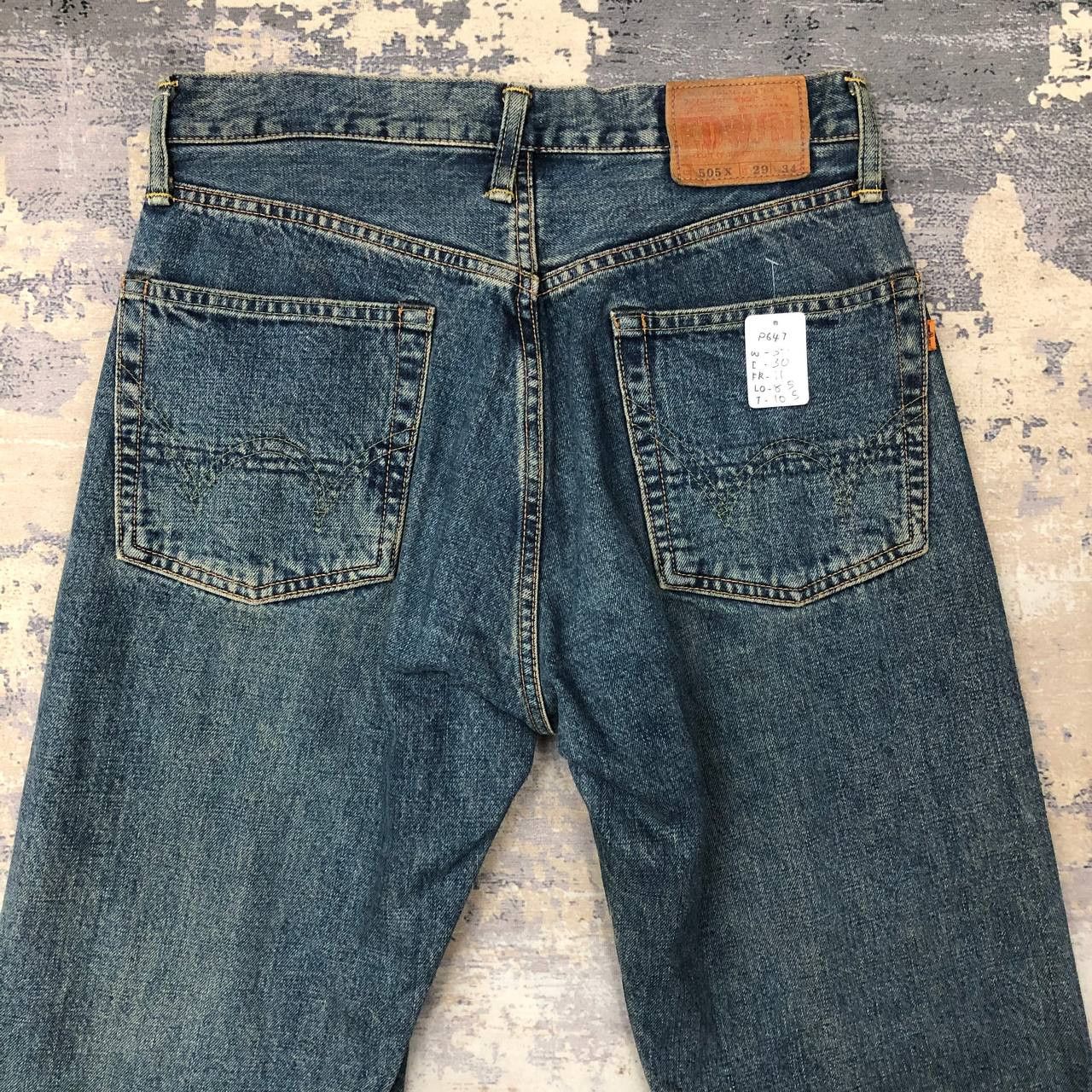 Edwin P647 VTG EDWIN SELVEDGE JAPAN DENIM Size US 30 / EU 46 - 4 Thumbnail