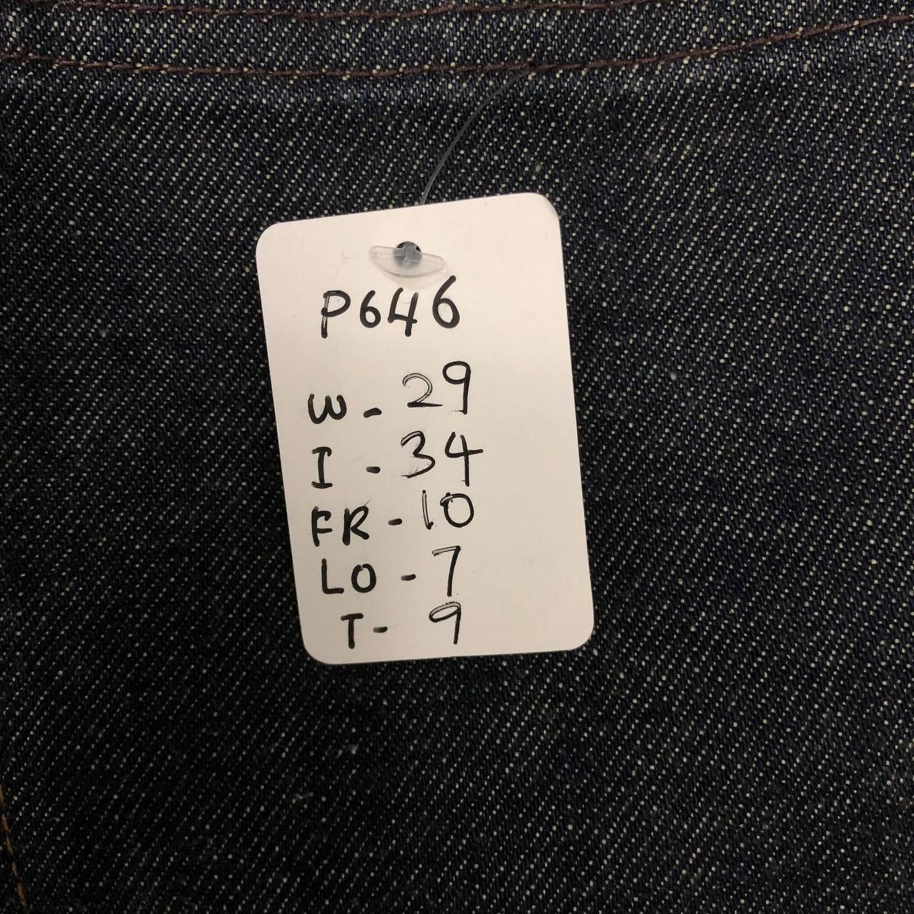 Marithe + Francois Girbaud P646 SKINNY BE M+FG MARITHE FRACOIS GIRBAUD SELVEDGE DENIM Size US 29 - 10 Thumbnail