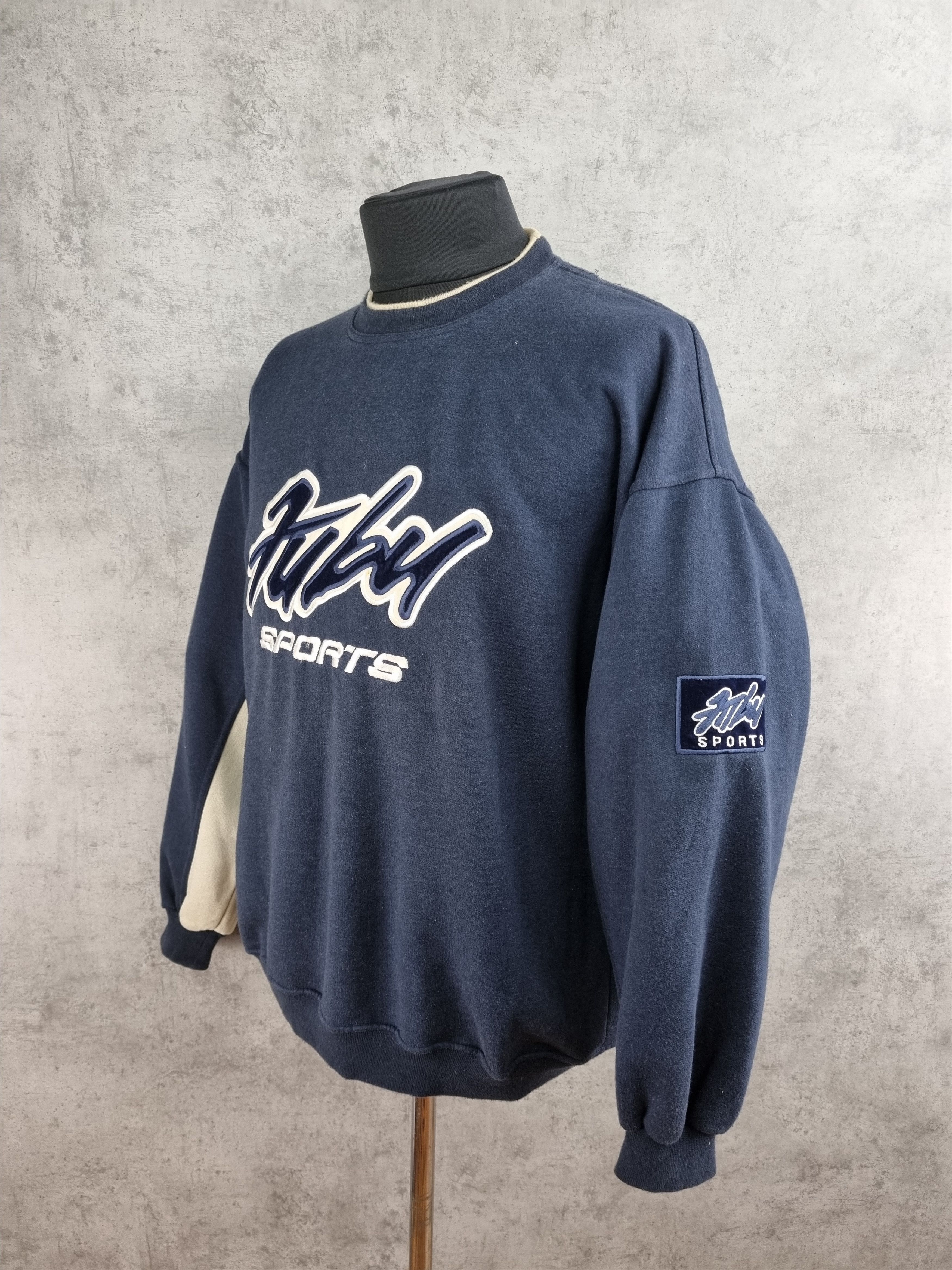 Fubu × Rap Tees × Vintage 90s FUBU Spellout Vintage Hip hop Rap Sweatshirt Wu Tang Size US XL / EU 56 / 4 - 2 Thumbnail