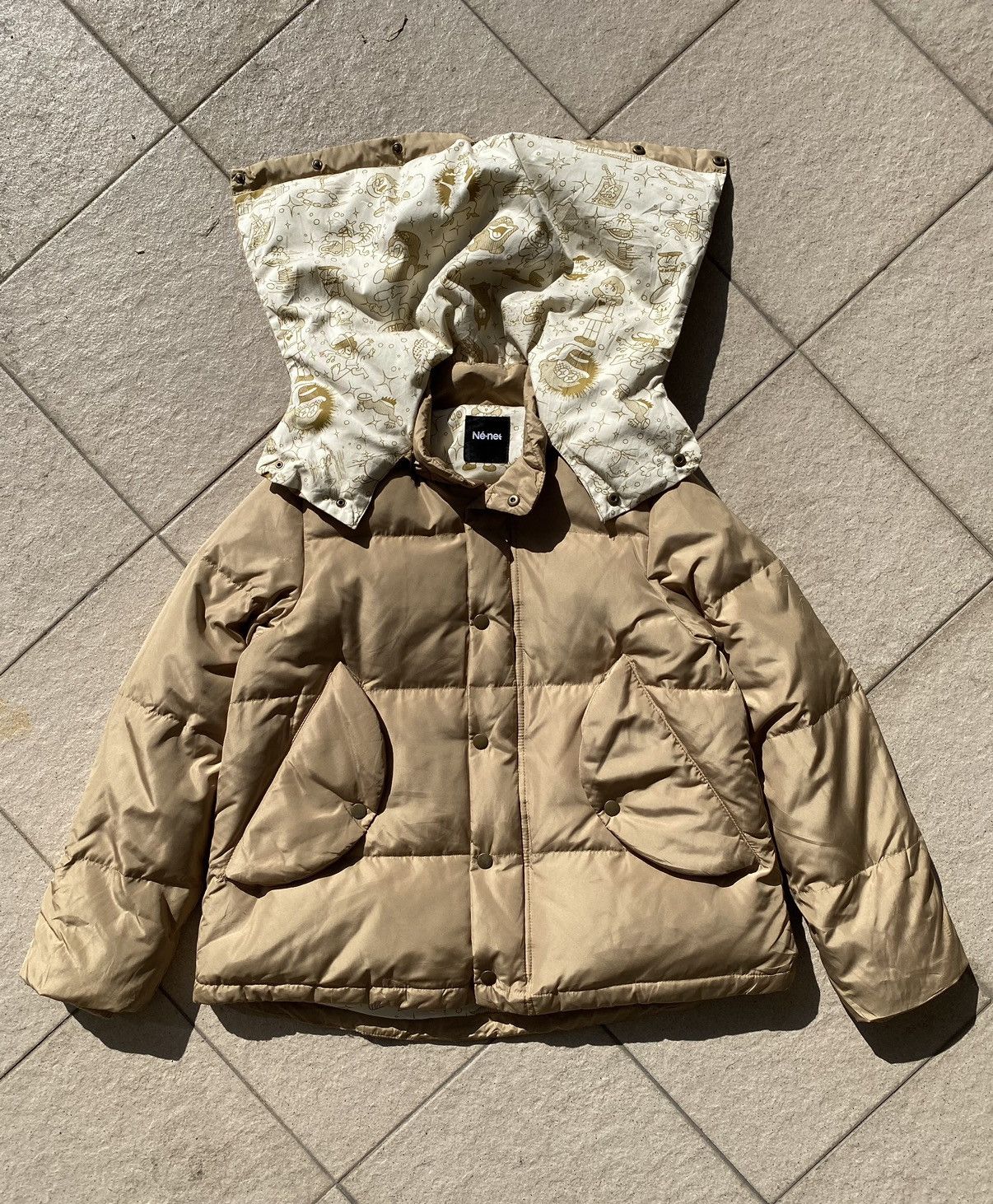 Issey Miyake Né-net Issey Miyake x Doraemon Graphic Puffer Jacket Size US S / EU 44-46 / 1 - 6 Thumbnail