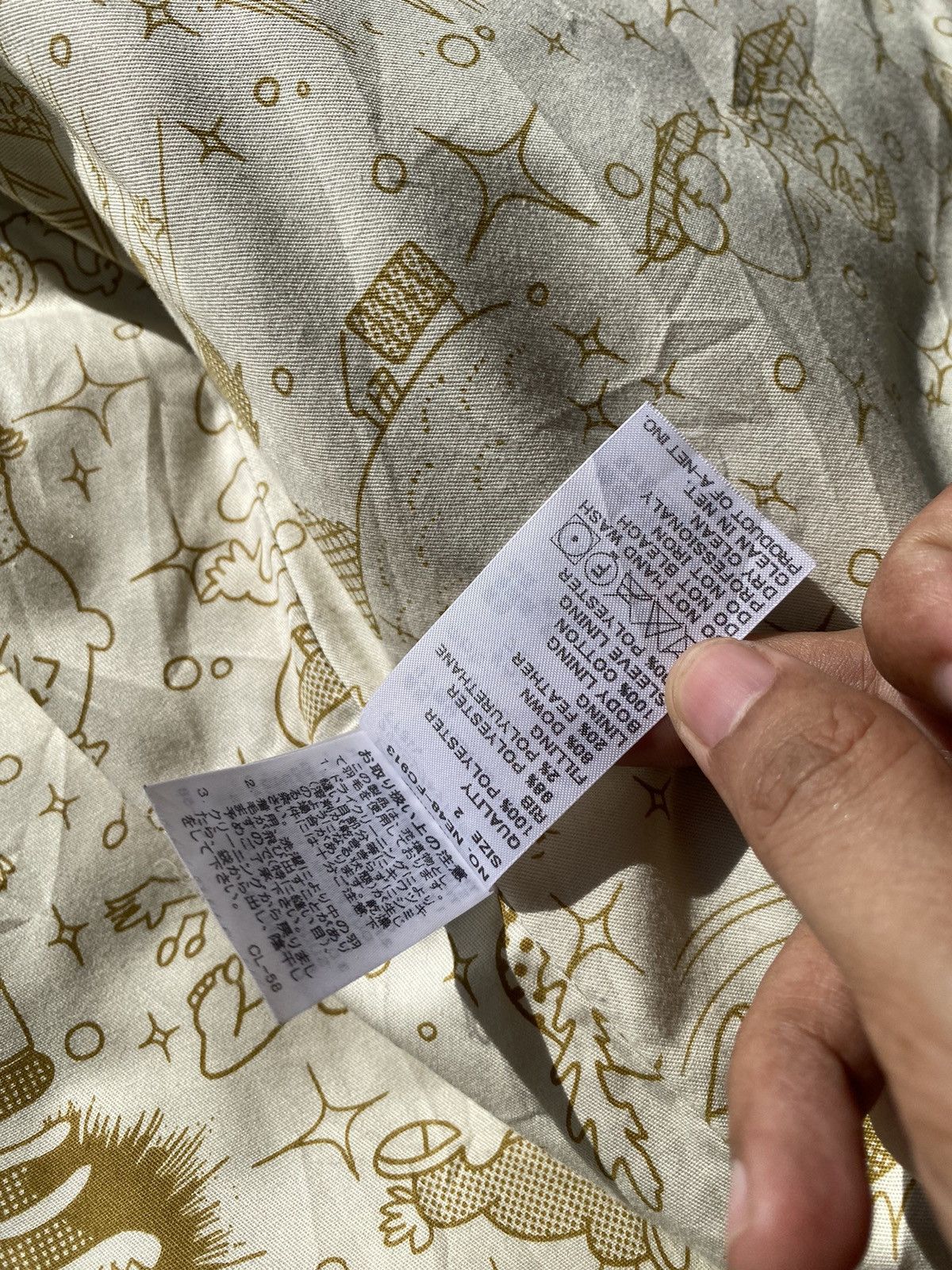 Issey Miyake Né-net Issey Miyake x Doraemon Graphic Puffer Jacket Size US S / EU 44-46 / 1 - 15 Thumbnail