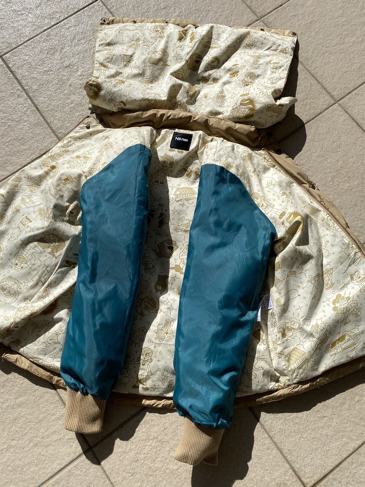 Issey Miyake Né-net Issey Miyake x Doraemon Graphic Puffer Jacket Size US S / EU 44-46 / 1 - 16 Thumbnail