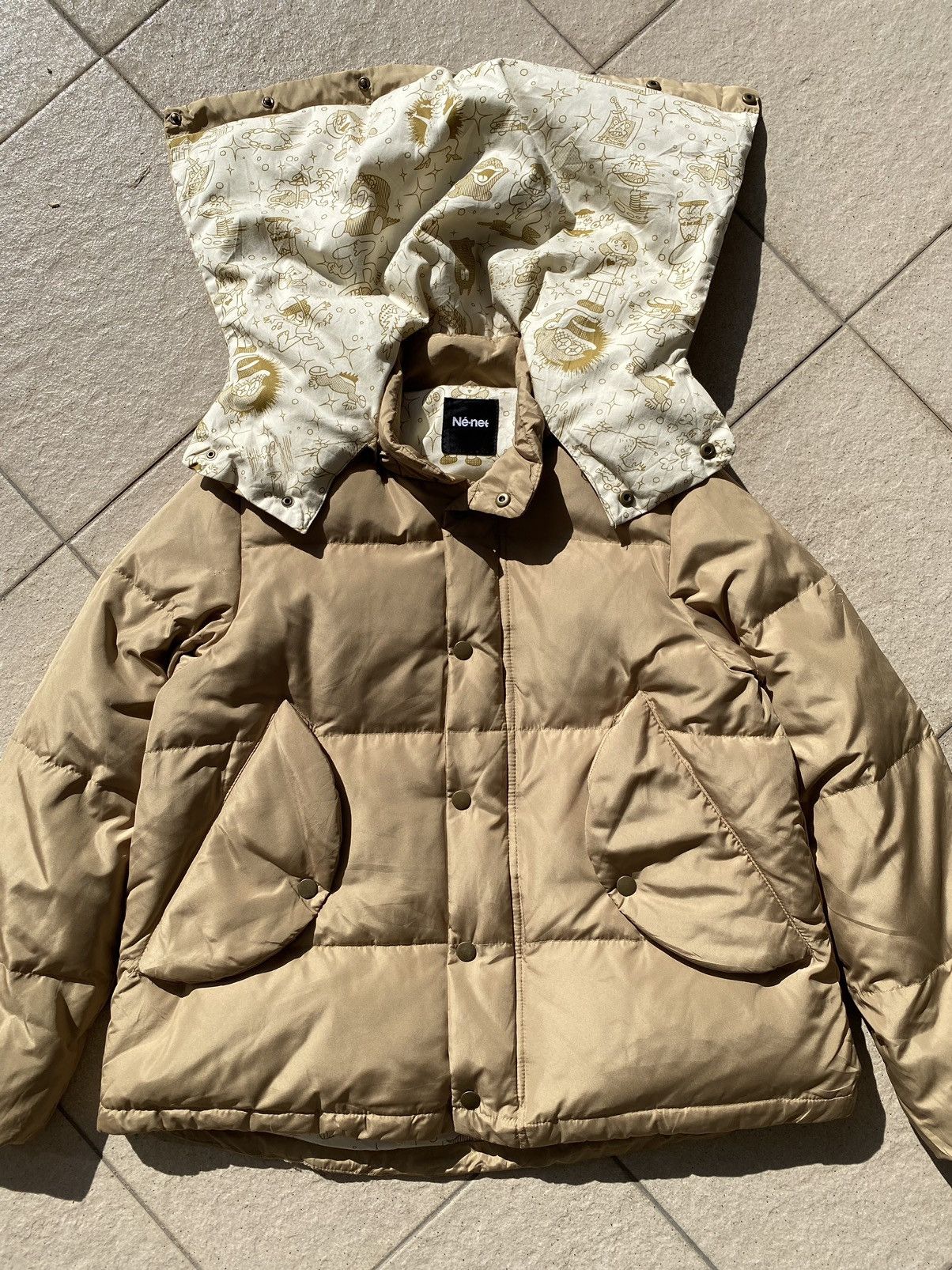 Issey Miyake Né-net Issey Miyake x Doraemon Graphic Puffer Jacket Size US S / EU 44-46 / 1 - 7 Thumbnail