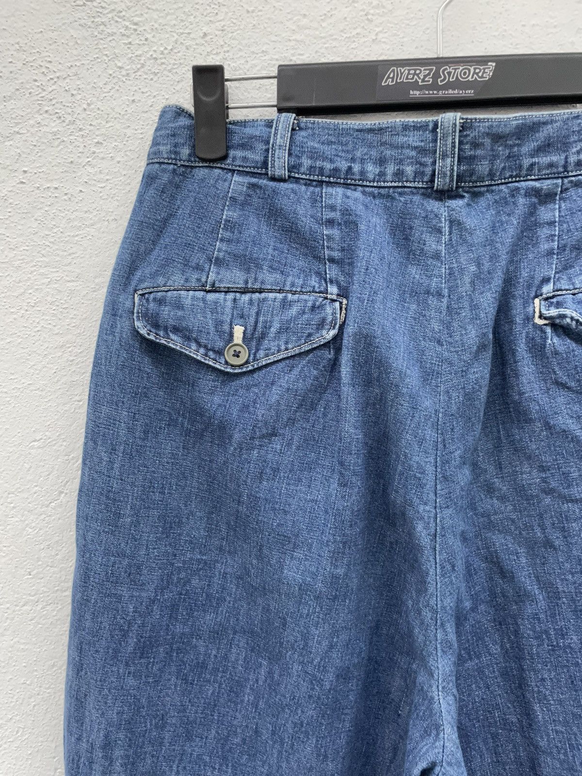 Y's for Men Vintage Y’s For Men Yohji Yamamoto baggy Denim Pants Size US 30 / EU 46 - 13 Thumbnail