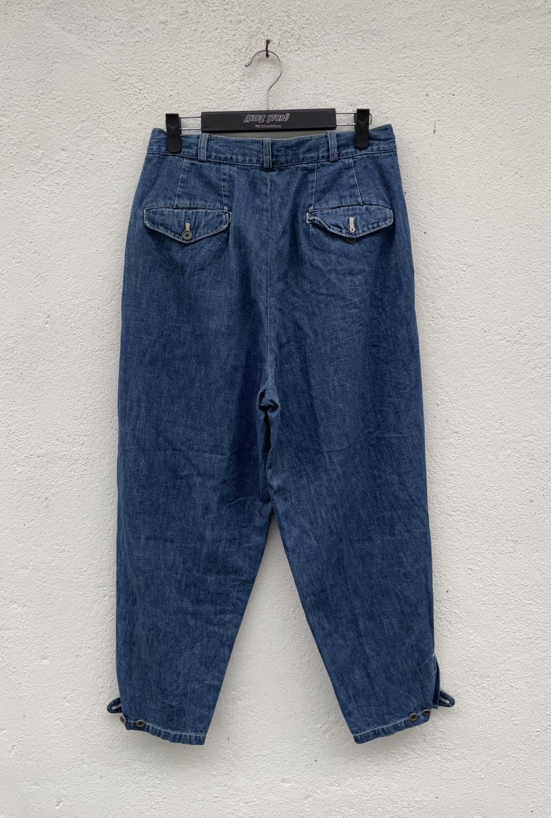 Y's for Men Vintage Y’s For Men Yohji Yamamoto baggy Denim Pants Size US 30 / EU 46 - 11 Thumbnail