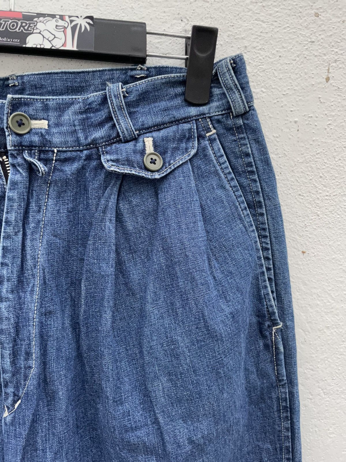 Y's for Men Vintage Y’s For Men Yohji Yamamoto baggy Denim Pants Size US 30 / EU 46 - 5 Thumbnail