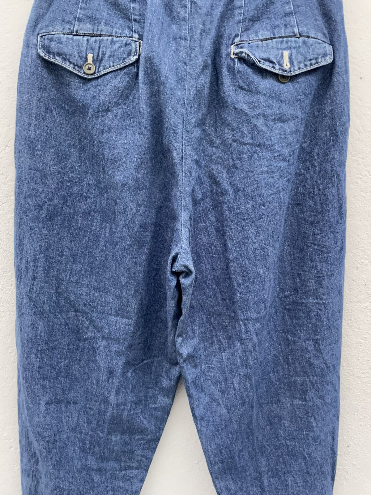 Y's for Men Vintage Y’s For Men Yohji Yamamoto baggy Denim Pants Size US 30 / EU 46 - 14 Thumbnail