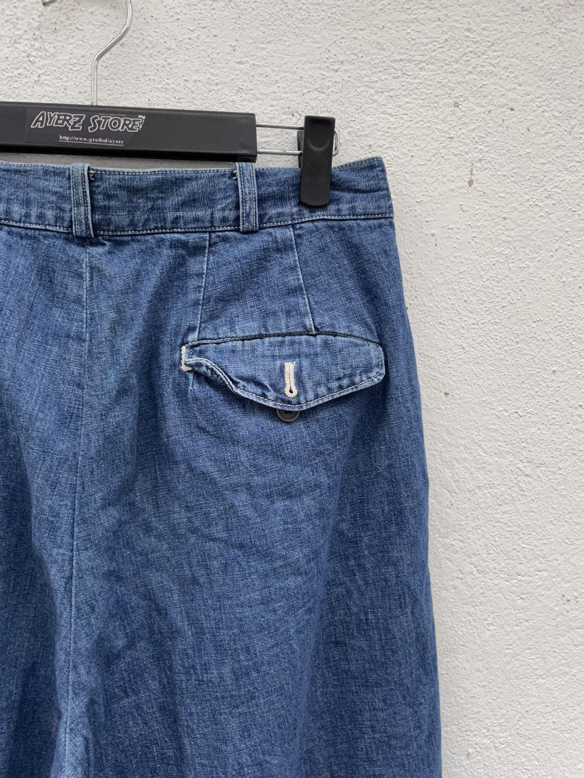 Y's for Men Vintage Y’s For Men Yohji Yamamoto baggy Denim Pants Size US 30 / EU 46 - 12 Thumbnail