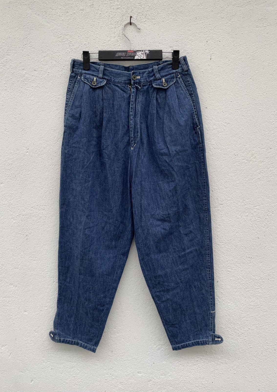 Y's for Men Vintage Y’s For Men Yohji Yamamoto baggy Denim Pants Size US 30 / EU 46 - 1 Thumbnail