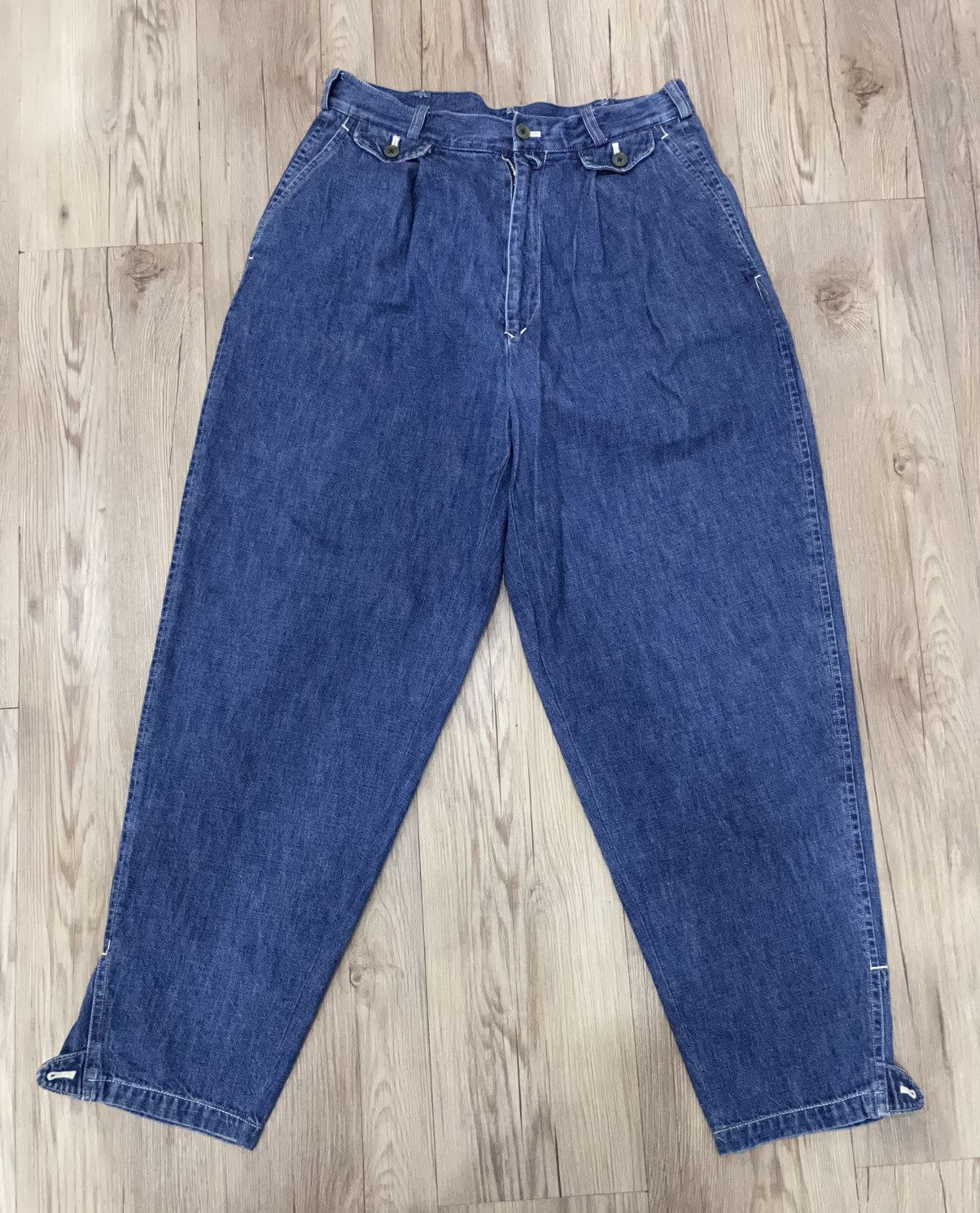Y's for Men Vintage Y’s For Men Yohji Yamamoto baggy Denim Pants Size US 30 / EU 46 - 2 Thumbnail