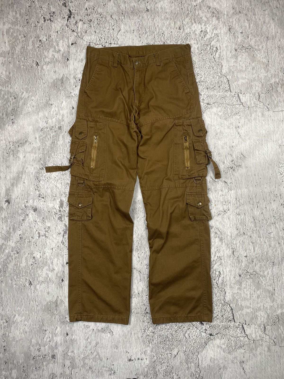 Vintage Vintage Military Multi pocket Cargo Pants Size 33 Size US 33 - 4 Thumbnail