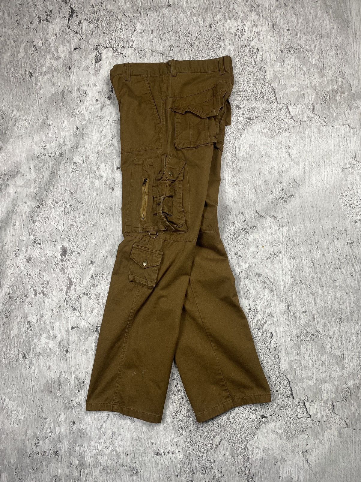 Vintage Vintage Military Multi pocket Cargo Pants Size 33 Size US 33 - 2 Thumbnail