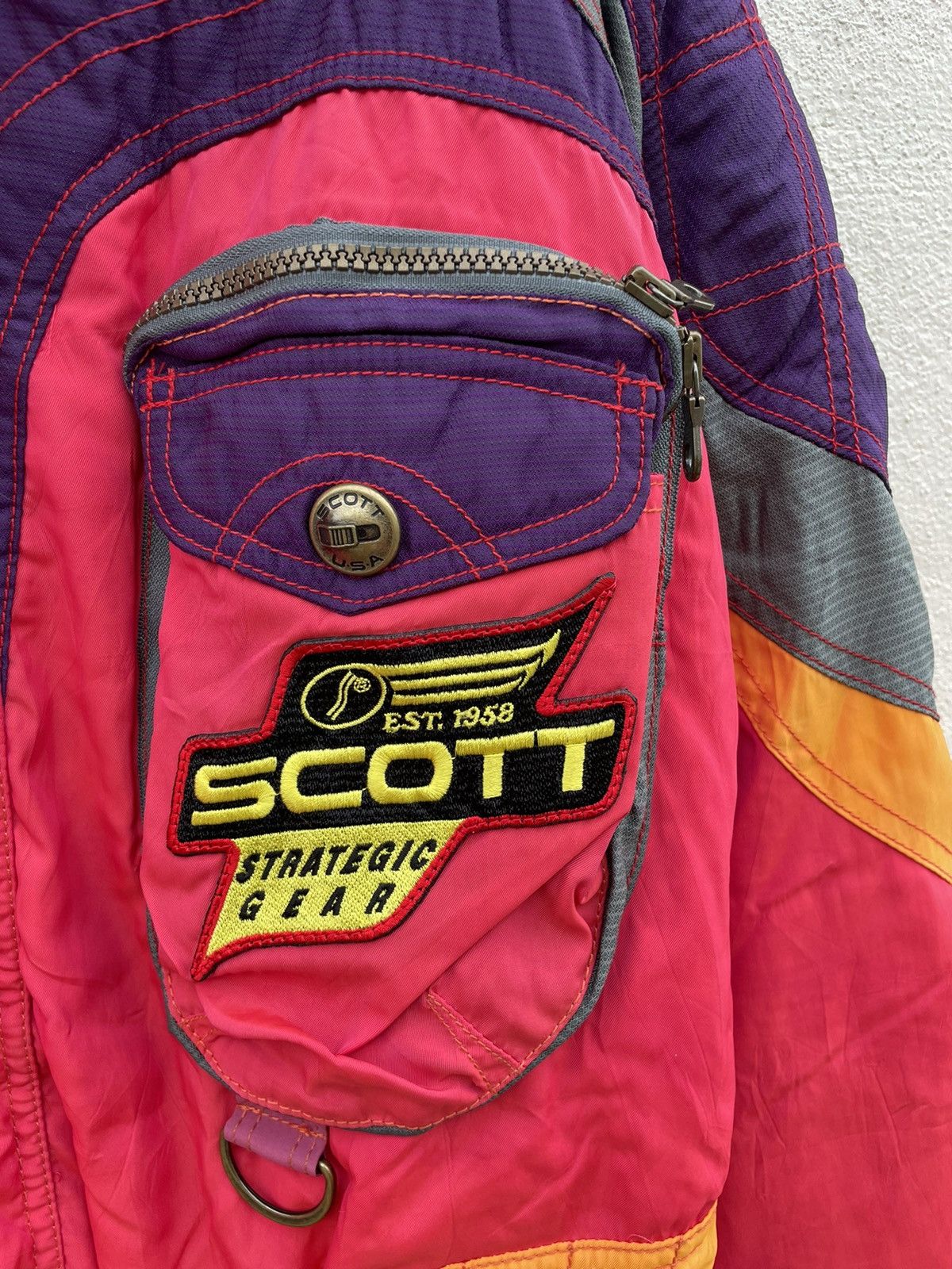 Vintage Vintage Scott Ski Hooded Jacket Size US M / EU 48-50 / 2 - 6 Thumbnail