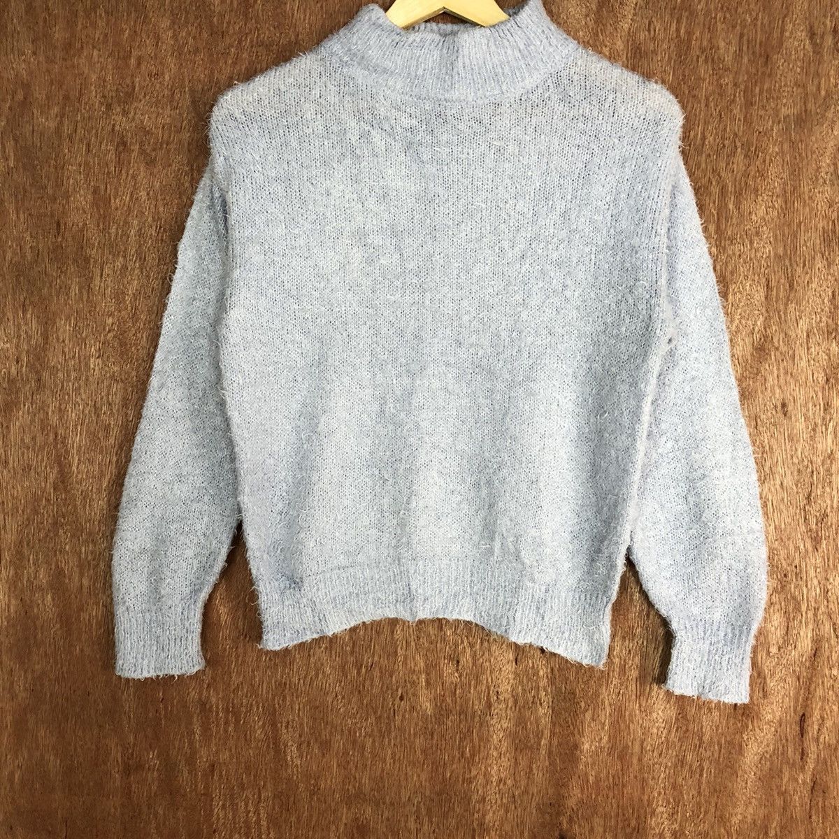 Homespun Knitwear × Japanese Brand Gu Dark Blue Shag Shaggy Fur Mohair Knitwear #6703 Size US S / EU 44-46 / 1 - 3 Thumbnail