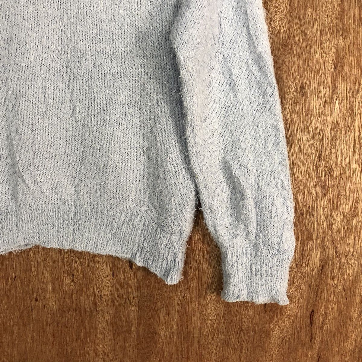 Homespun Knitwear × Japanese Brand Gu Dark Blue Shag Shaggy Fur Mohair Knitwear #6703 Size US S / EU 44-46 / 1 - 11 Thumbnail