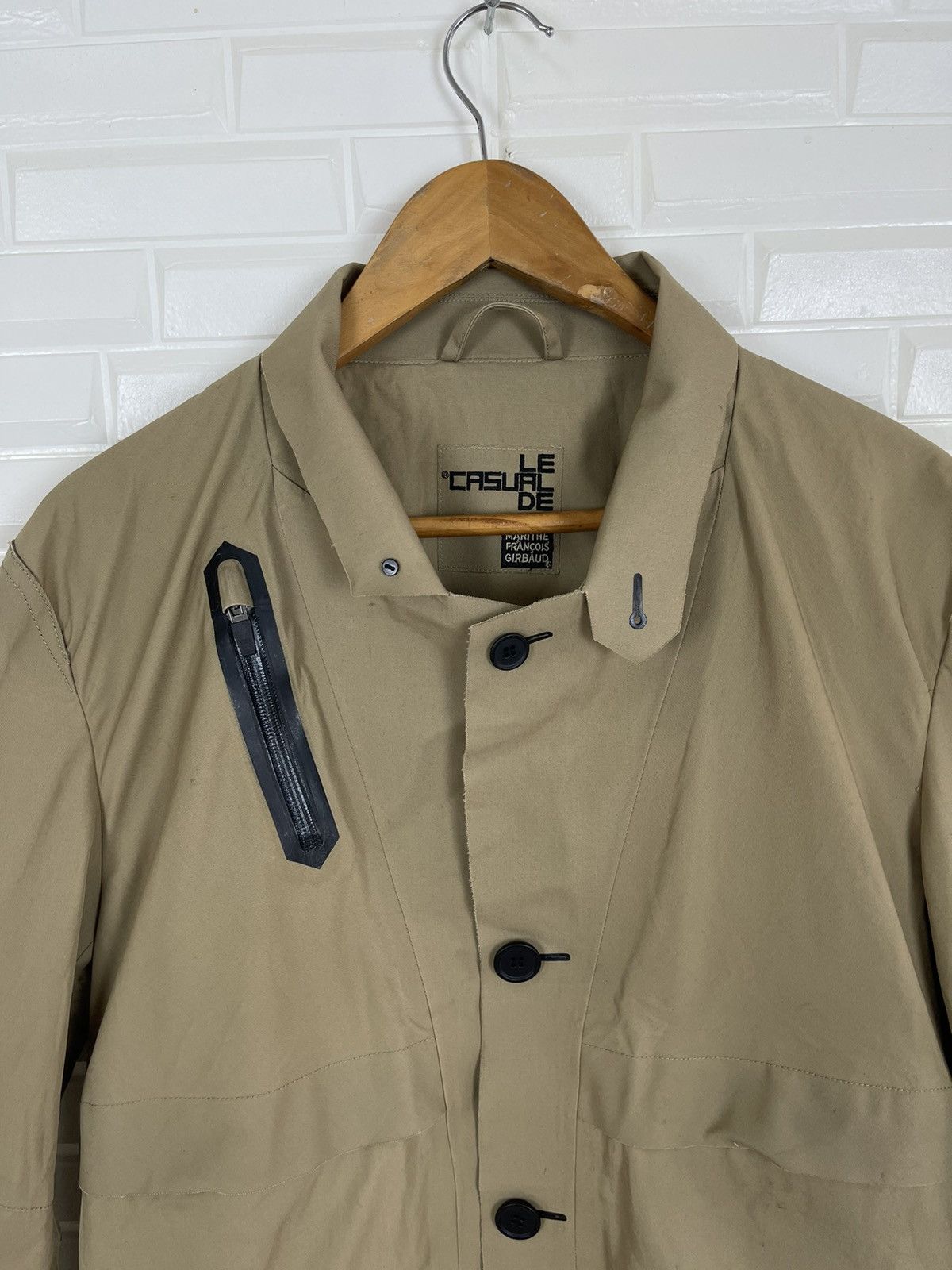 Marithe + Francois Girbaud 💦Waterproof LE CASUAL DE Marithe Francois Girbaud Beige Size US M / EU 48-50 / 2 - 2 Thumbnail