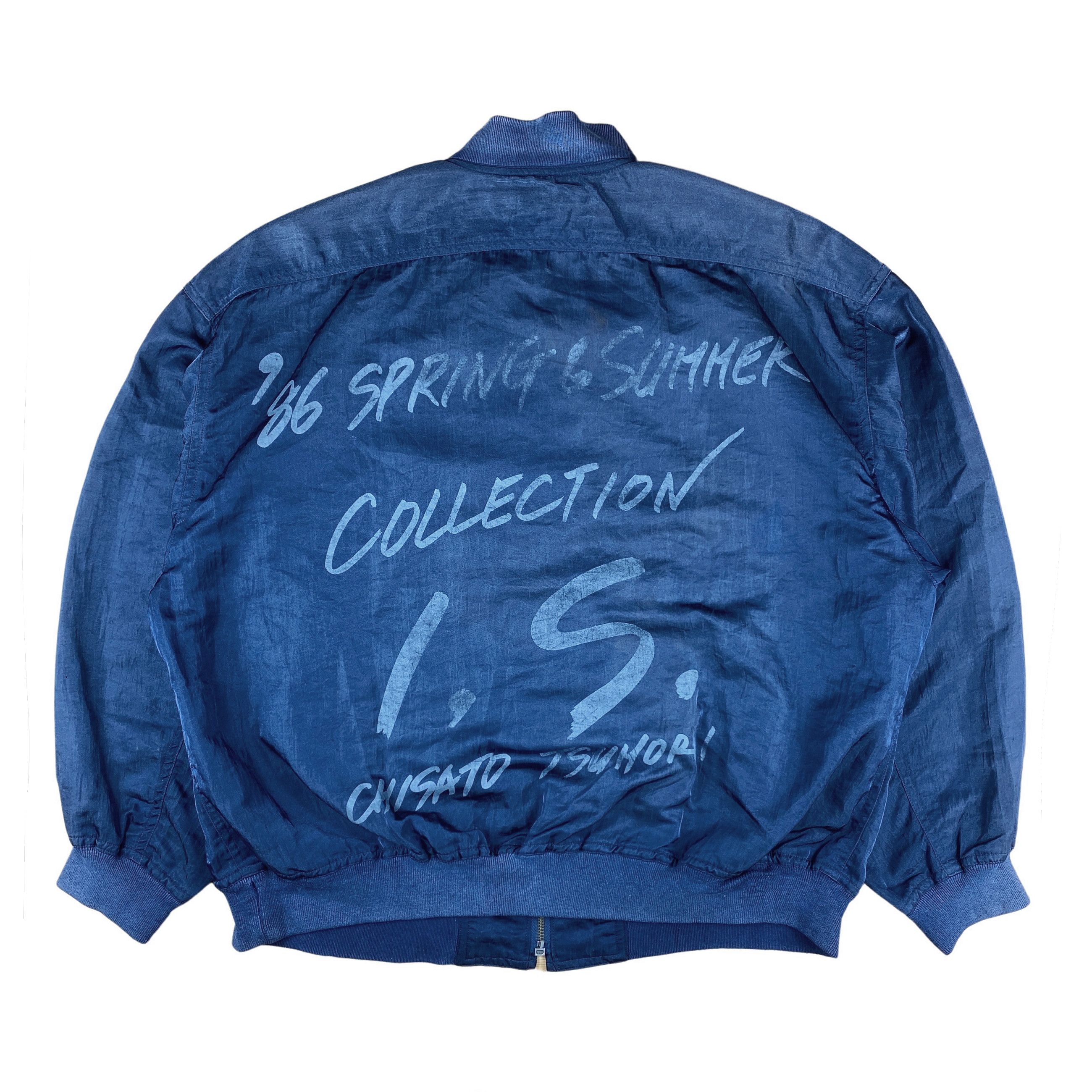 SS86 Navy Logo Bomber