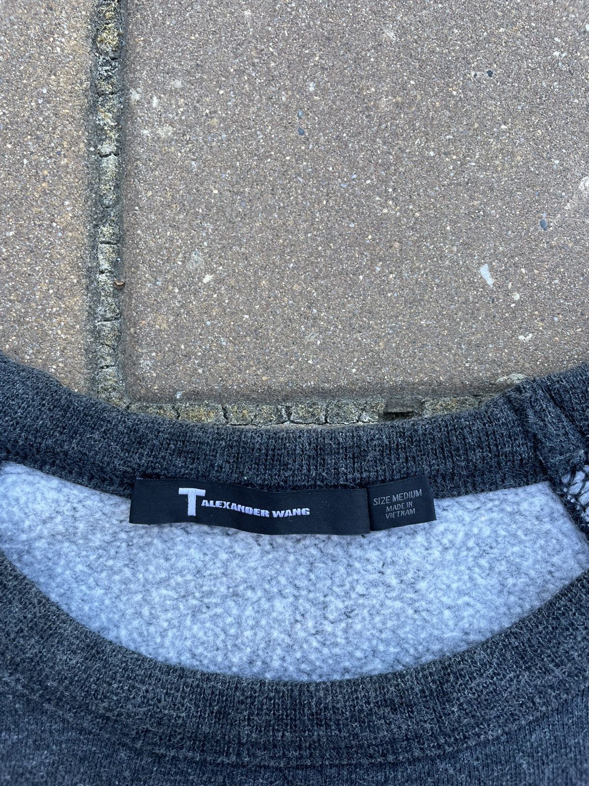 T by Alexander Wang T by Alexander Wang Fleece Crewneck Sweatshirt Size M Size US M / EU 48-50 / 2 - 3 Thumbnail
