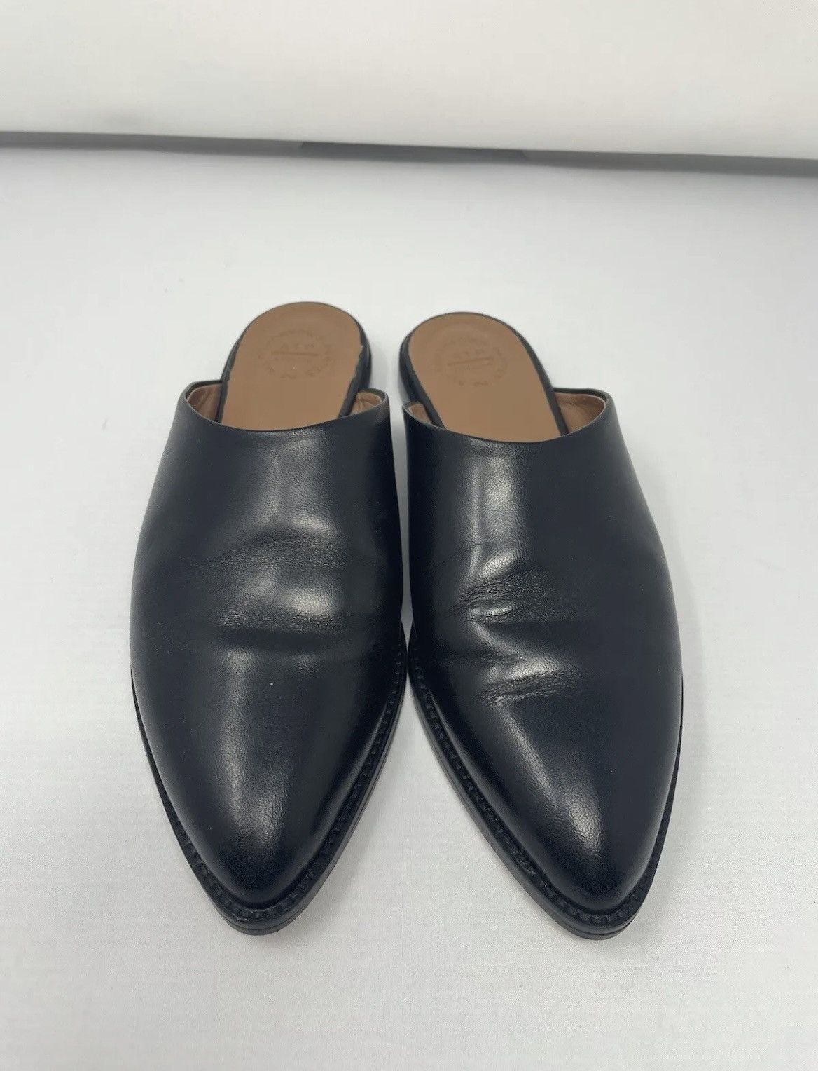 ATP Atelier ATP Atelier Anzi Leather Slide Black Made in Italy Size 36 Size US 6 / IT 36 - 3 Thumbnail