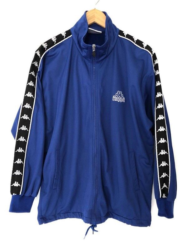 Kappa × Vintage Vintage Kappa Logomatic Side Tape Zipper Trainer Jacket Size US L / EU 52-54 / 3 - 1 Thumbnail