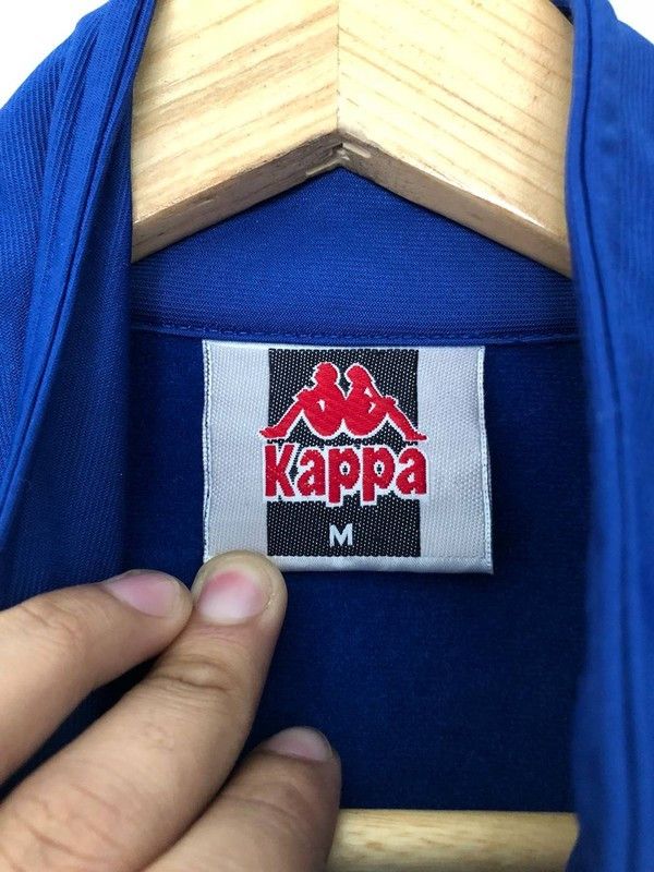 Kappa × Vintage Vintage Kappa Logomatic Side Tape Zipper Trainer Jacket Size US L / EU 52-54 / 3 - 4 Thumbnail