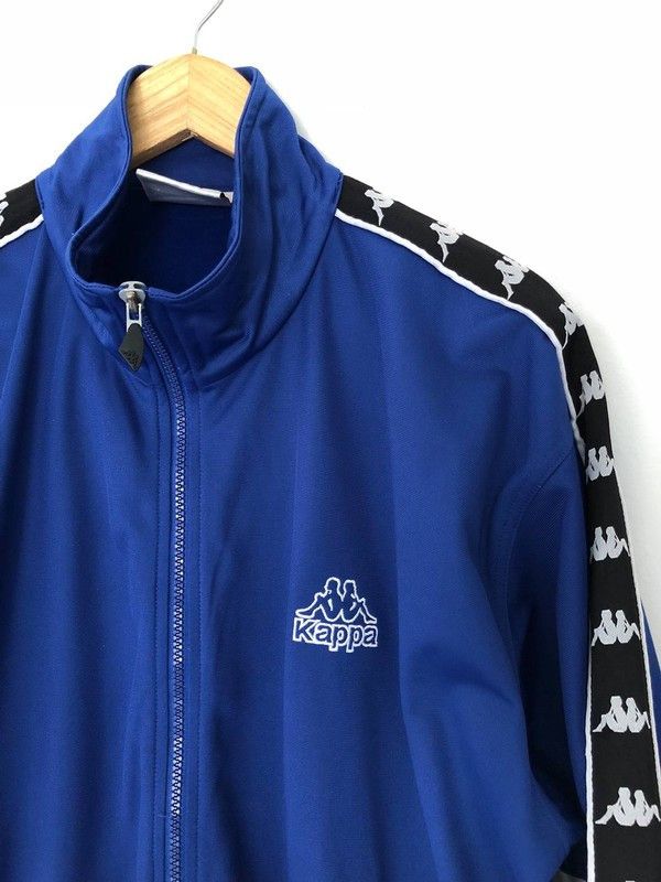 Kappa × Vintage Vintage Kappa Logomatic Side Tape Zipper Trainer Jacket Size US L / EU 52-54 / 3 - 2 Thumbnail