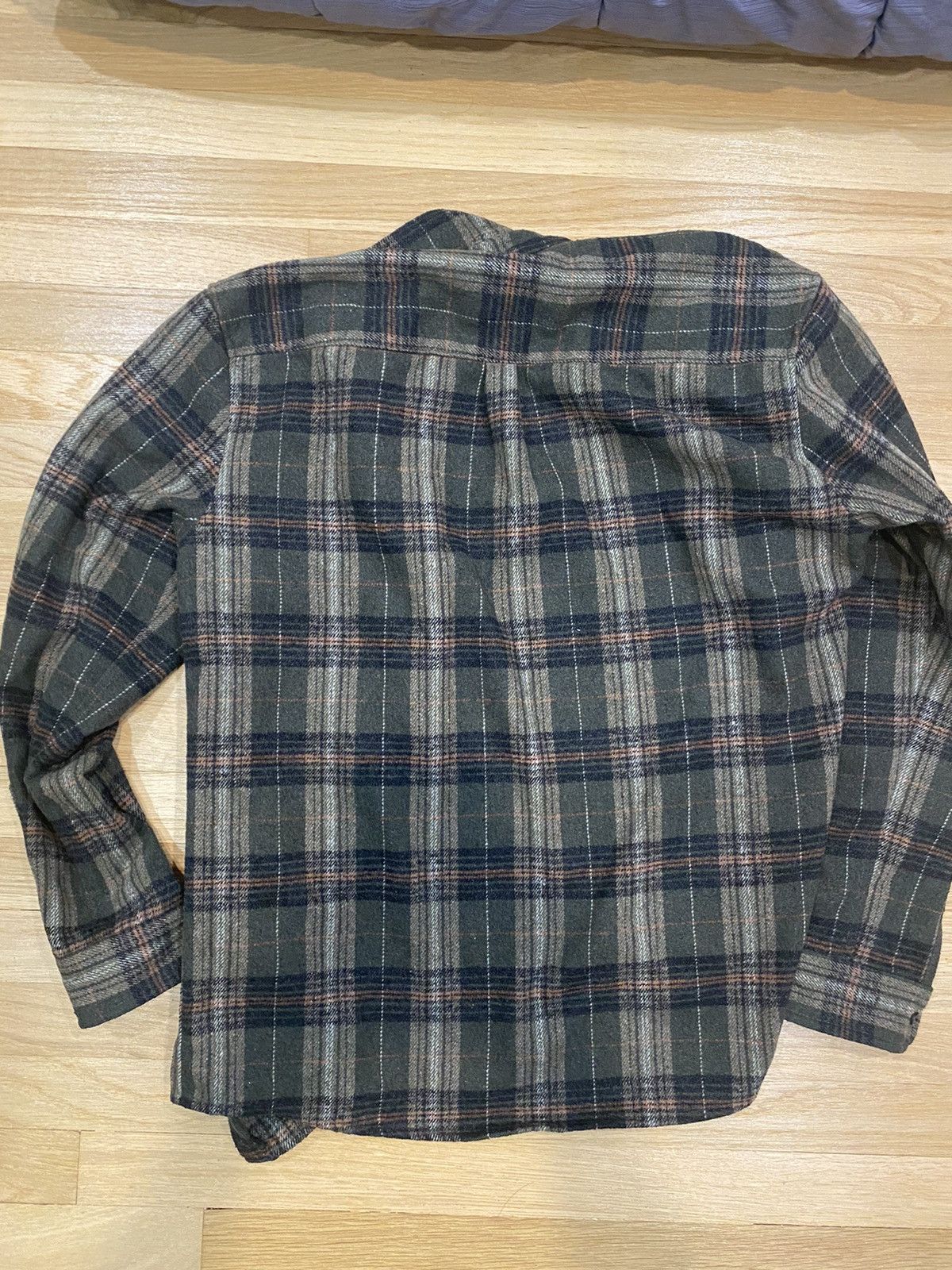 Richie Le Collection OVERSIZED PREMIUM BRUSHED FLANNEL - OLIVE Size US S / EU 44-46 / 1 - 2 Thumbnail